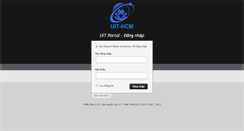 Desktop Screenshot of portal.uit.edu.vn